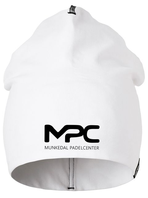 SW Beanie, Vit (Munkedal Padel Center)
